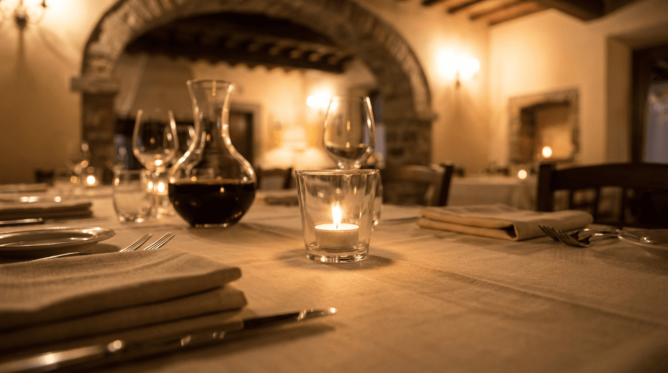 Mesa completa com Leitão à Bairrada e acompanhamentos